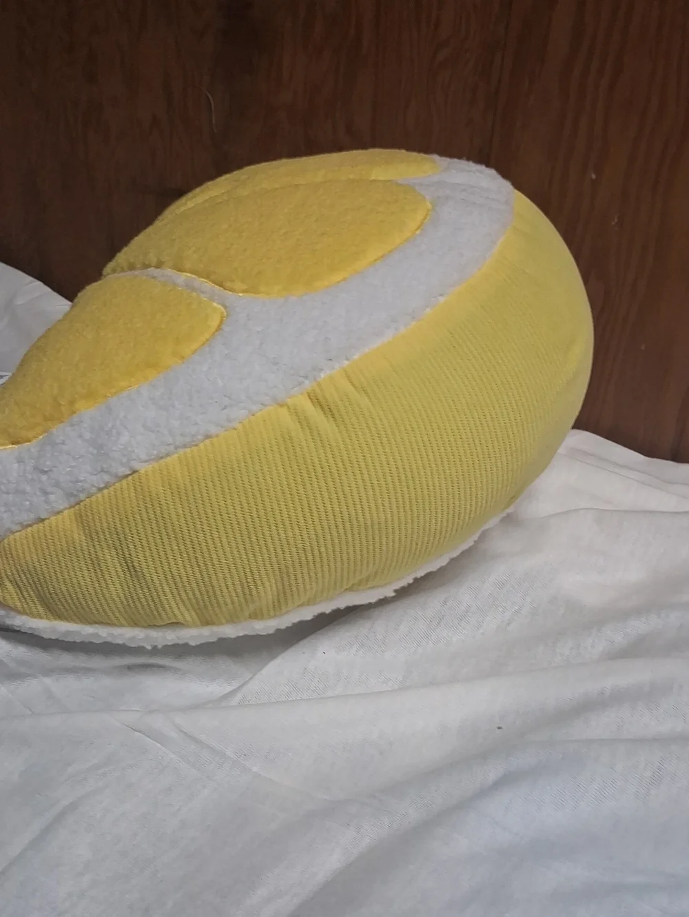 Yellow Lemon Slice Decorative Pillow - Soft Plush Cushion